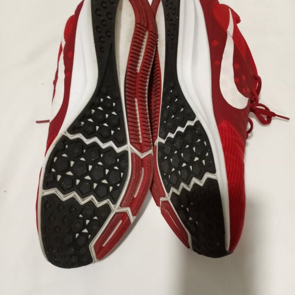 NIKE DOWNSHOIFTER 4 RED RUNNING SHOES MENS SIZE 13 - Picture 8 of 8
